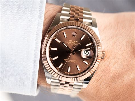 rolex dayjust chocolate|rolex datejust 41 chocolate jubilee.